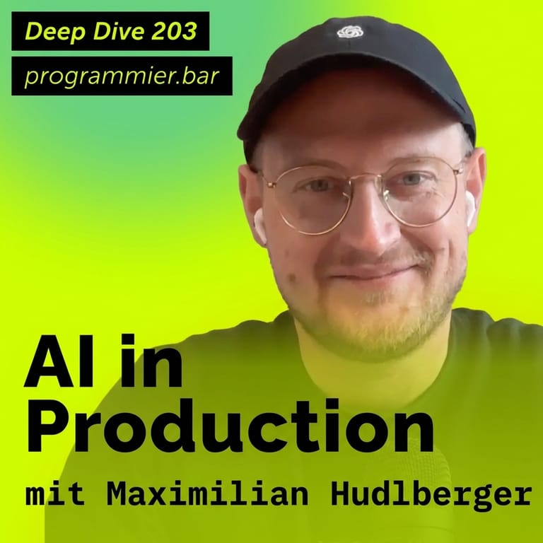 AI in Production mit Maximilian Hudlberger - episode_cover