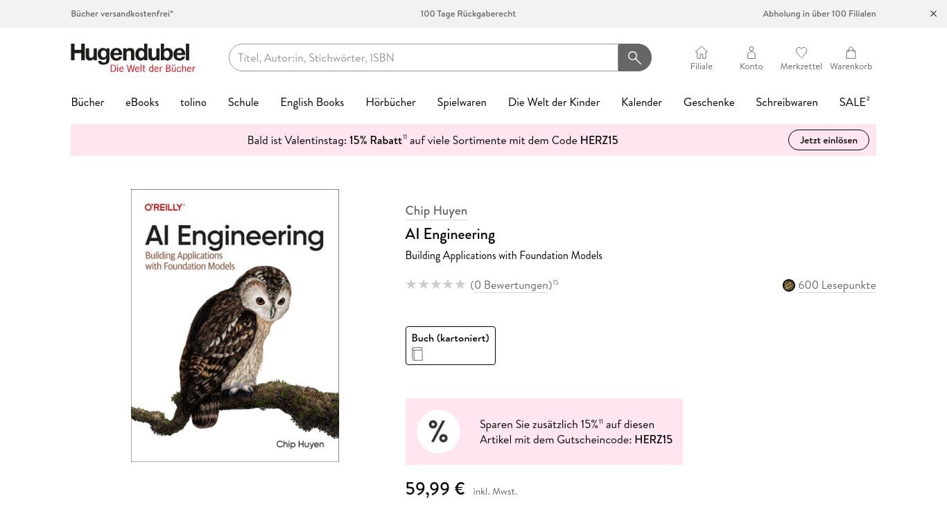 AI Engineering von Chip Huyen